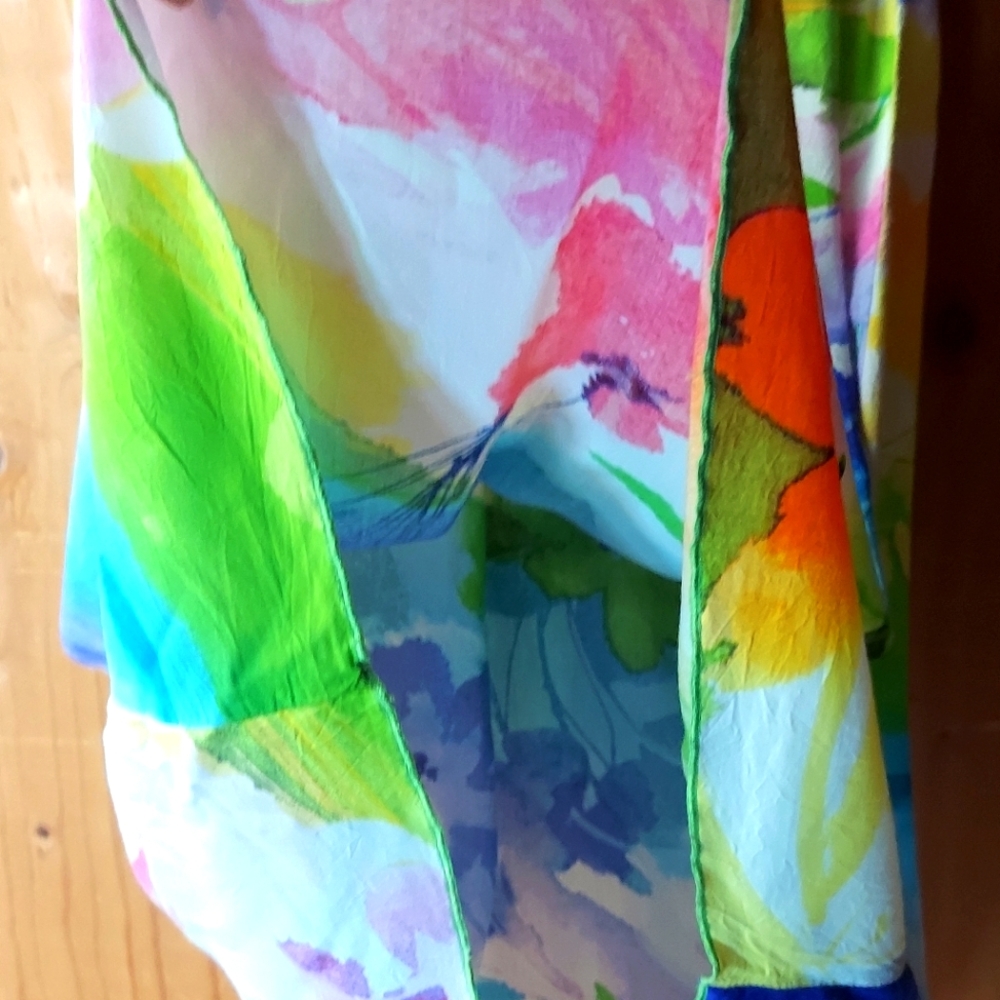 Jams World Multicolor Floral Patterned Sleeveless Dress - Picture 10 of 15